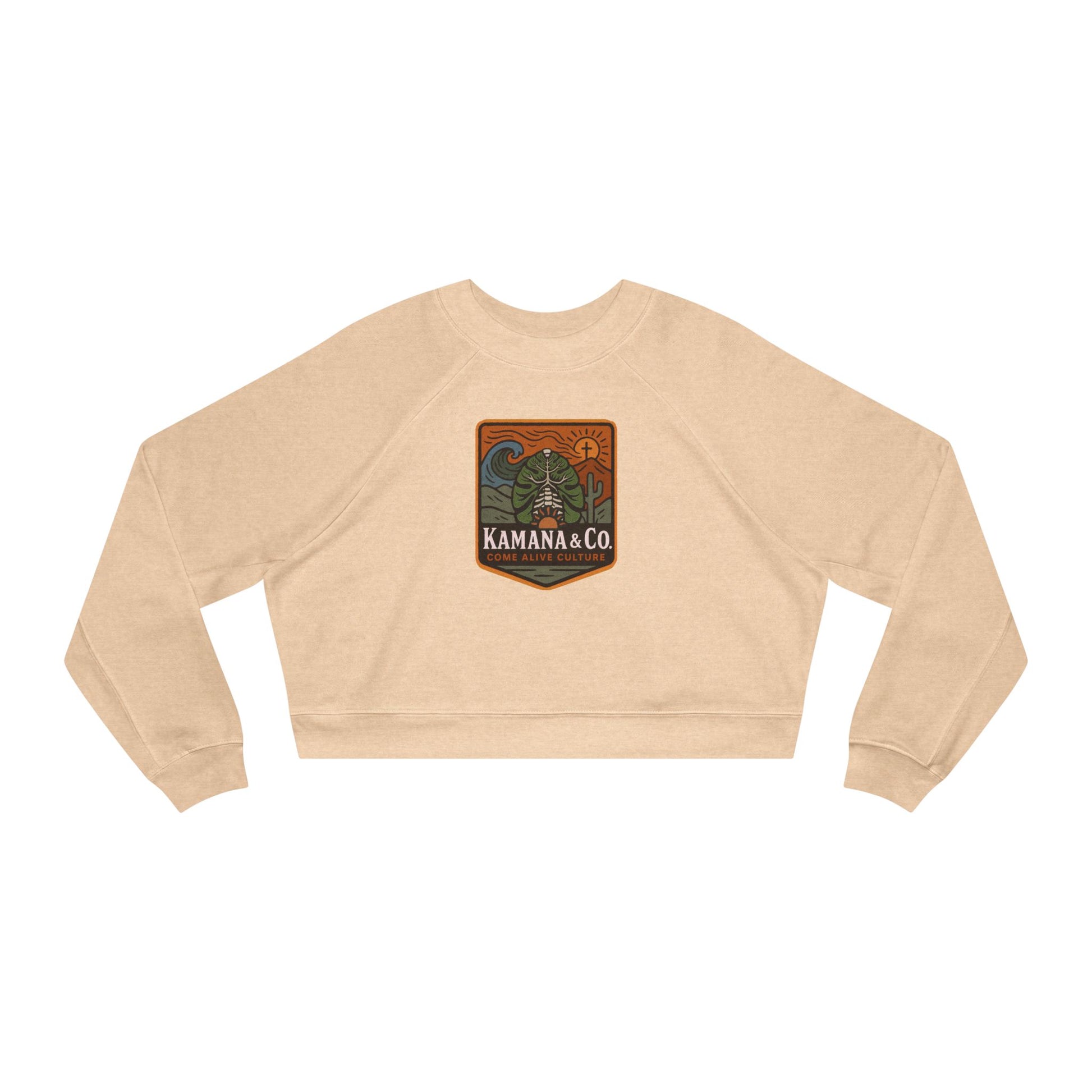 Women's Cropped Fleece Pullover